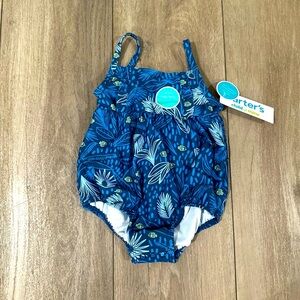 The Cutest Little Bubble Swimsuit | NEW | Size 6-9 Months | Carters